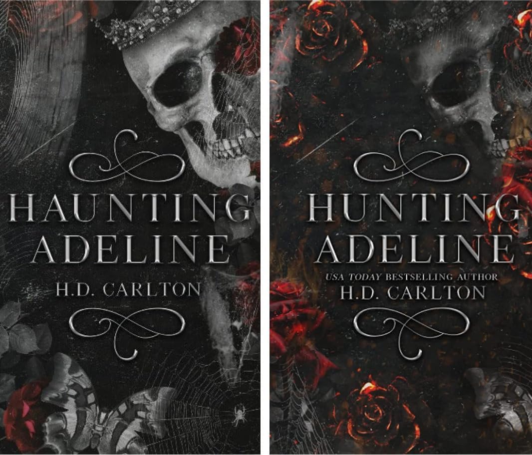 Haunting Adeline and Hunting Adeline by H.D. Carlton, Gothic Romance Book Series, 2-Book Set