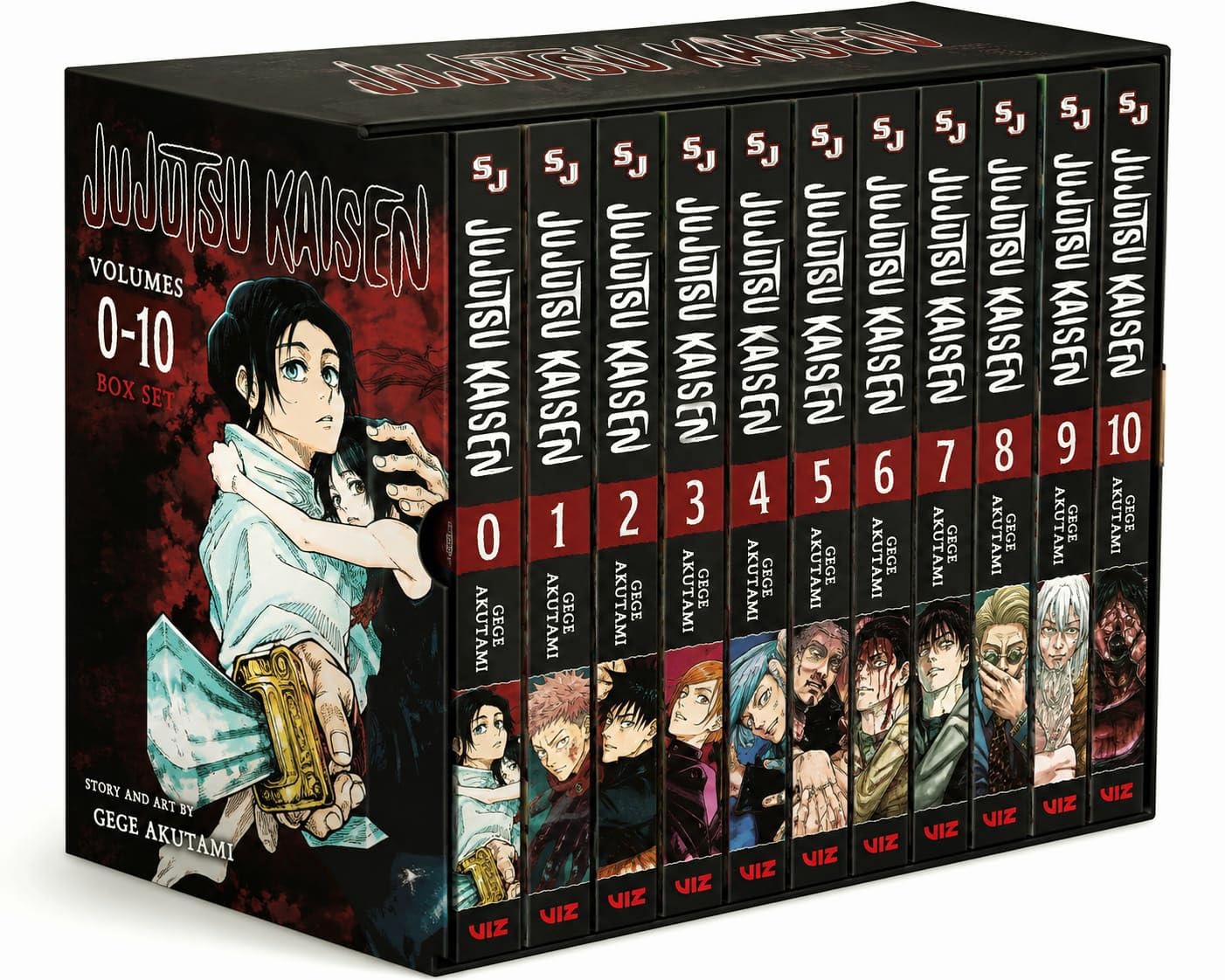 Jujutsu Kaisen Series 11 Books Collection Set (Jujutsu Kaisen books box set Vol 0-10) By Gege Akutami