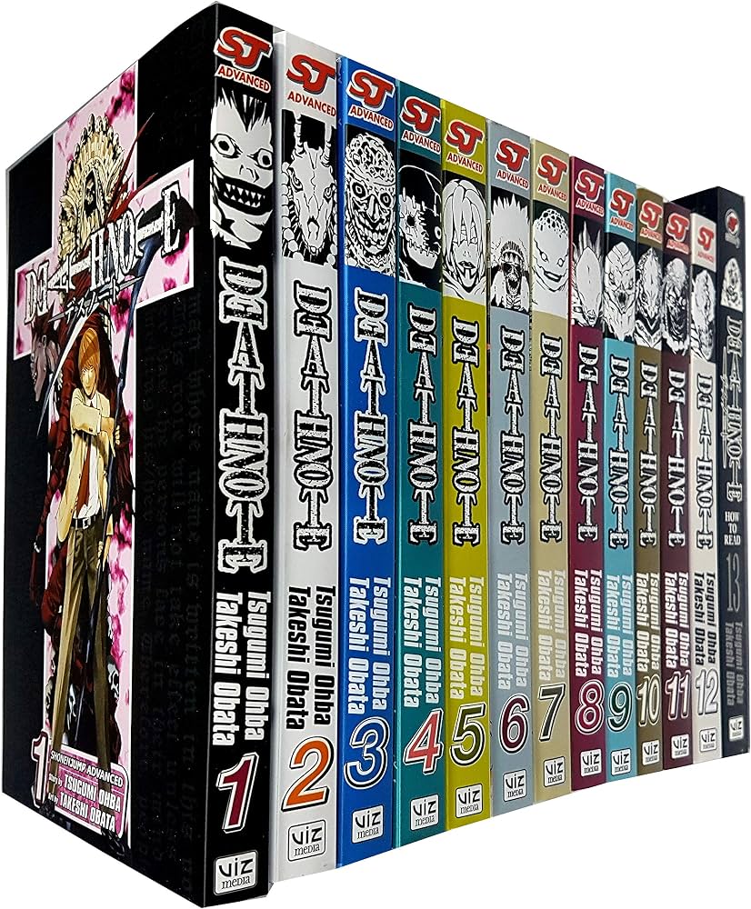 Death Note BOOKS Set Vols 1-13: DEATH NOTE BOX SET OF Volumes 1-13 NEW EDITION