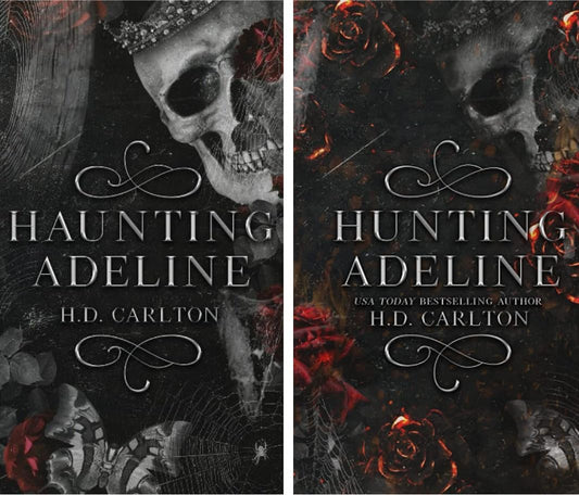 Haunting Adeline and Hunting Adeline by H.D. Carlton, Gothic Romance Book Series, 2-Book Set