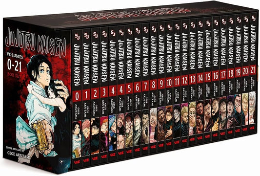 Jujutsu Kaisen Manga Box Set (Vol. 0-21) - Complete Collection Series 22 Books Set Vol 0-21 By Gege Akutami