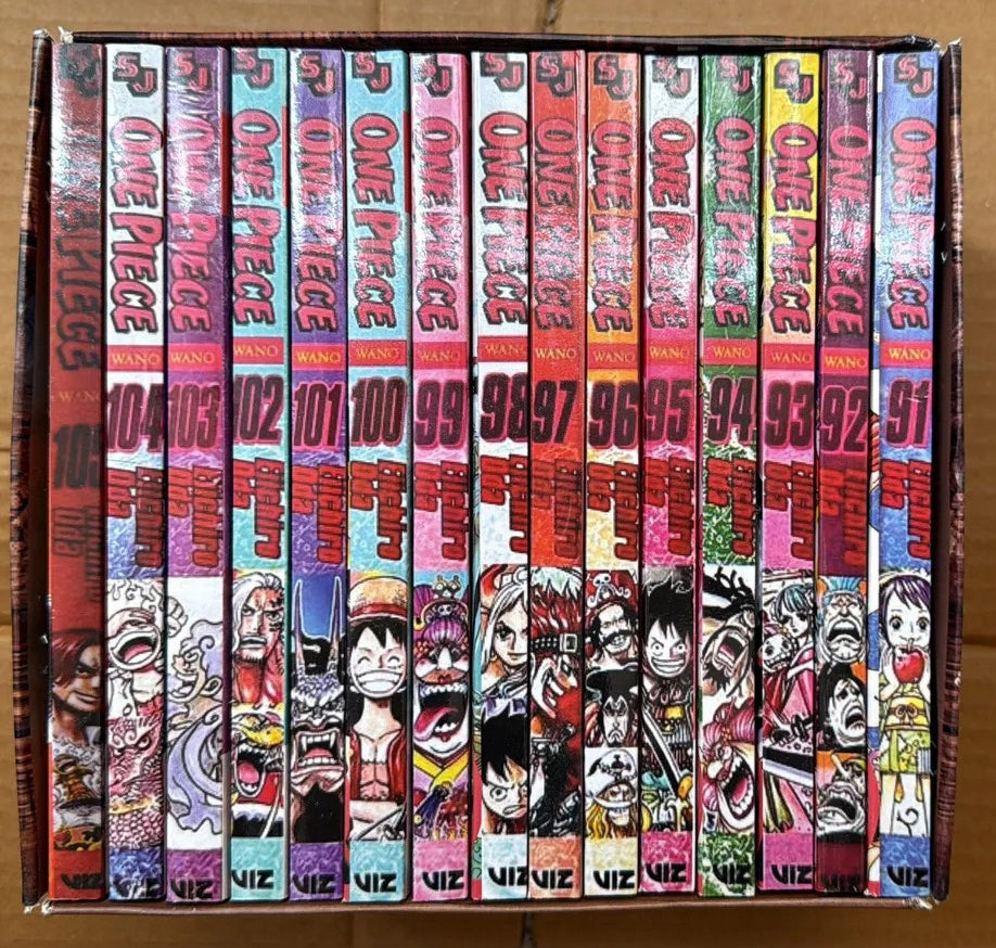 One Piece Box Set Vol 5: Volumes 91-105 with Premium: Volume 5 (One Piece Box Sets 5)