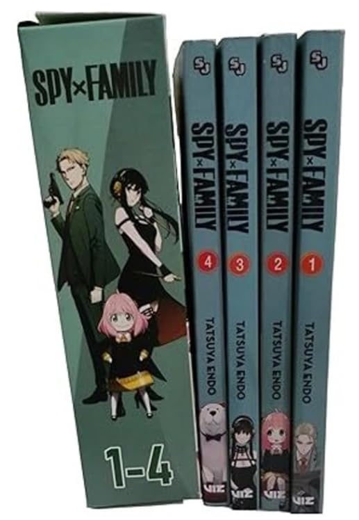 Spy X Family Volumes 1 - 4 Books Set Collection Set By Tatsuya Endo Manga Spy x Family, Vol. 1 to 4