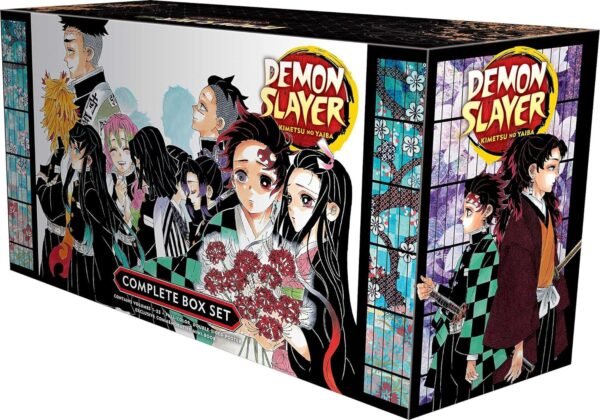 MANGA DEMON SLAYER BOOKS SET OF 23 BOOKS (Demon Slayer Complete Box Set: Kimetsu no Yaiba) Includes volumes 1-23
