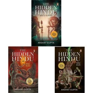 Set of 3 Books Hidden Hindu Triology | The Hidden Hindu + The Hidden Hindu 2 + The Hidden Hindu 3 Book in English by Akshat Gupta (Hidden Hindu Triology 3 Books Combo)