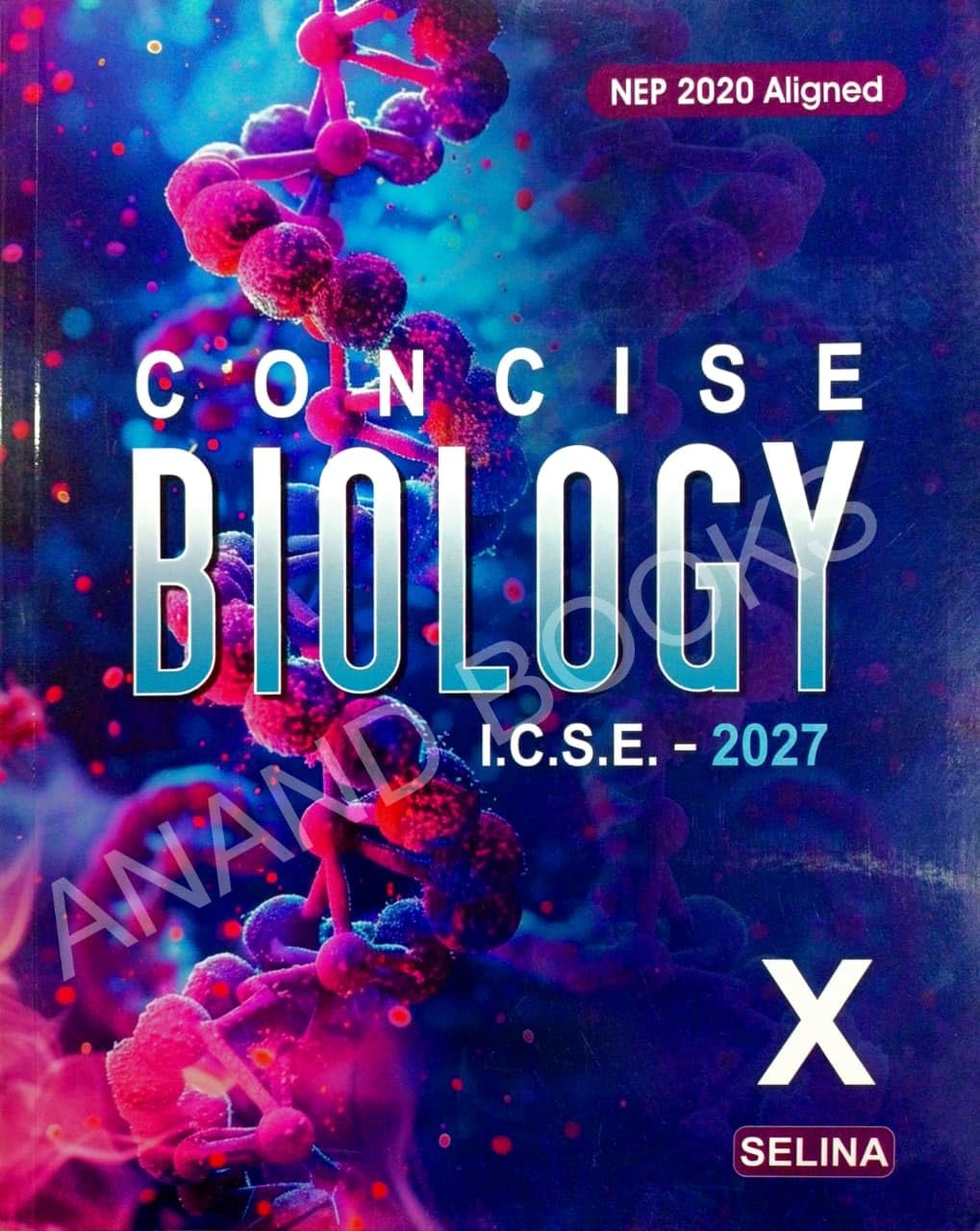 Selina Biology Class 10 ICSE 2026–27 New Edition | Concise Biology with Digital Access Code