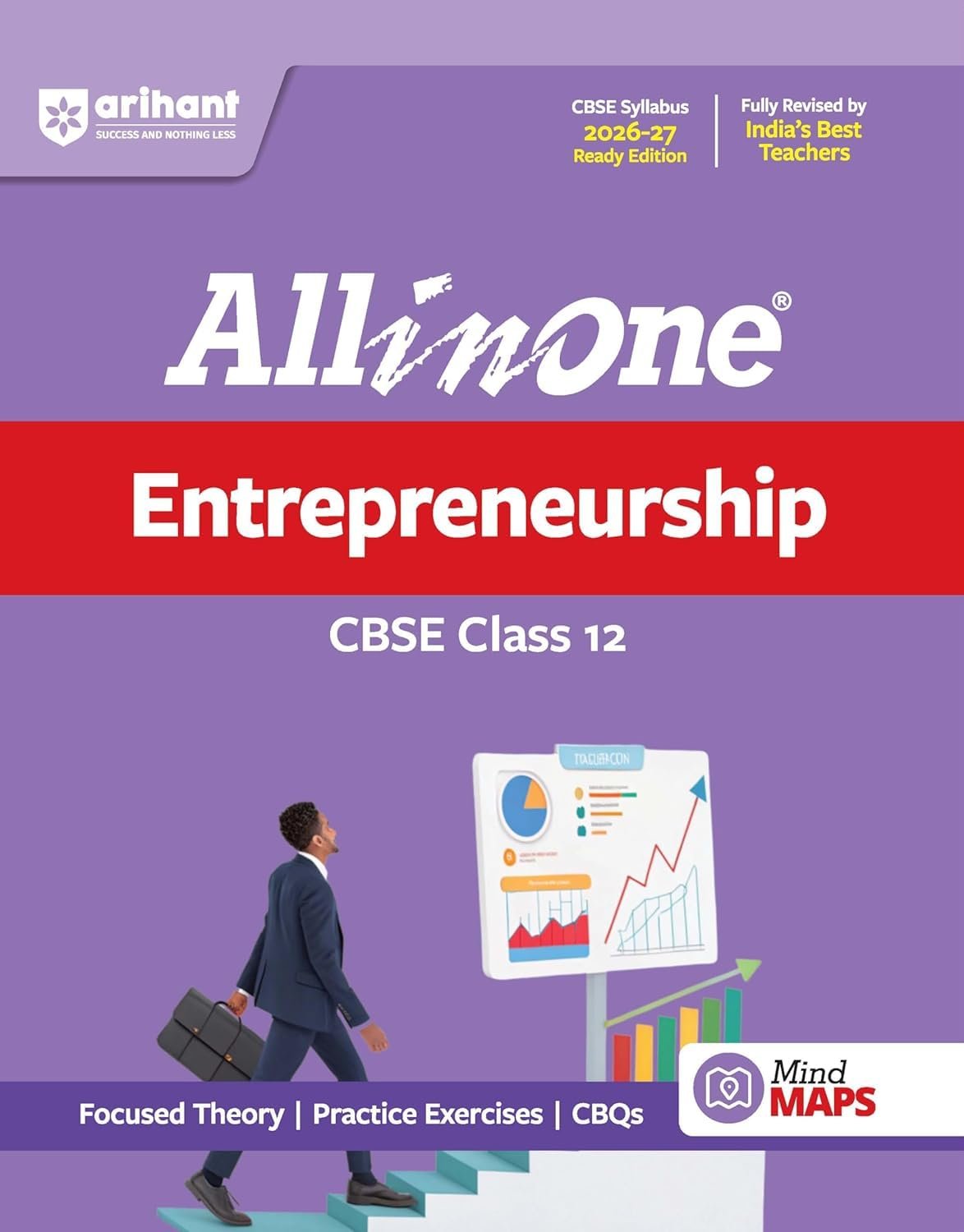 Arihant All in One Entrepreneurship Guide, Class 12 CBSE Exams 2027, with Theory, MCQs and Sample Papers New Edition 2027